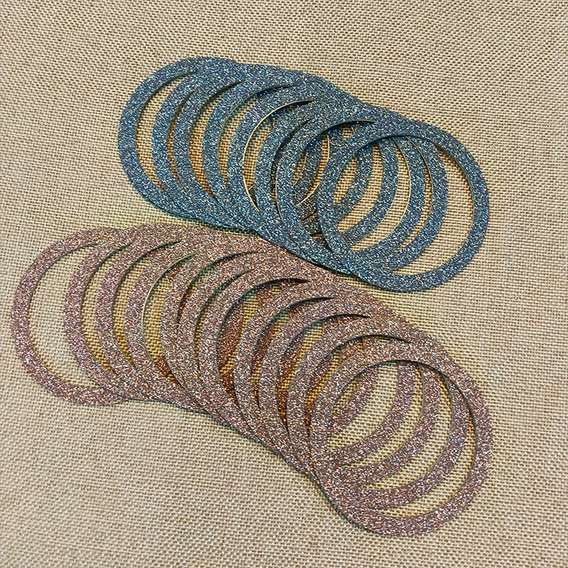 Dekorativer Glitterkreis Karnz