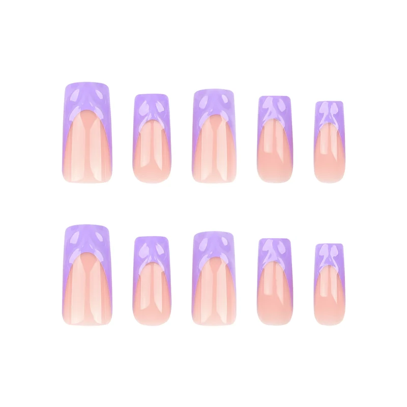 Artificial Nail Extensions with Elegant Gradient Stornfield
