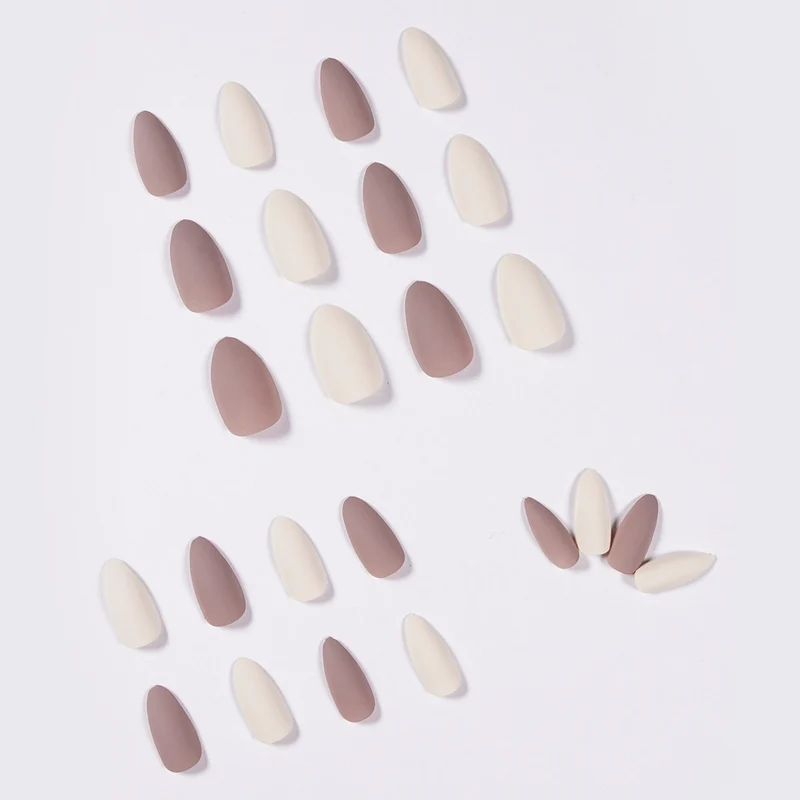 Artificial nail extensions in elegant stiletto design Stornfield