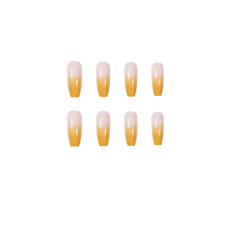 Artificial nail extensions in elegant ombre style Stornfield