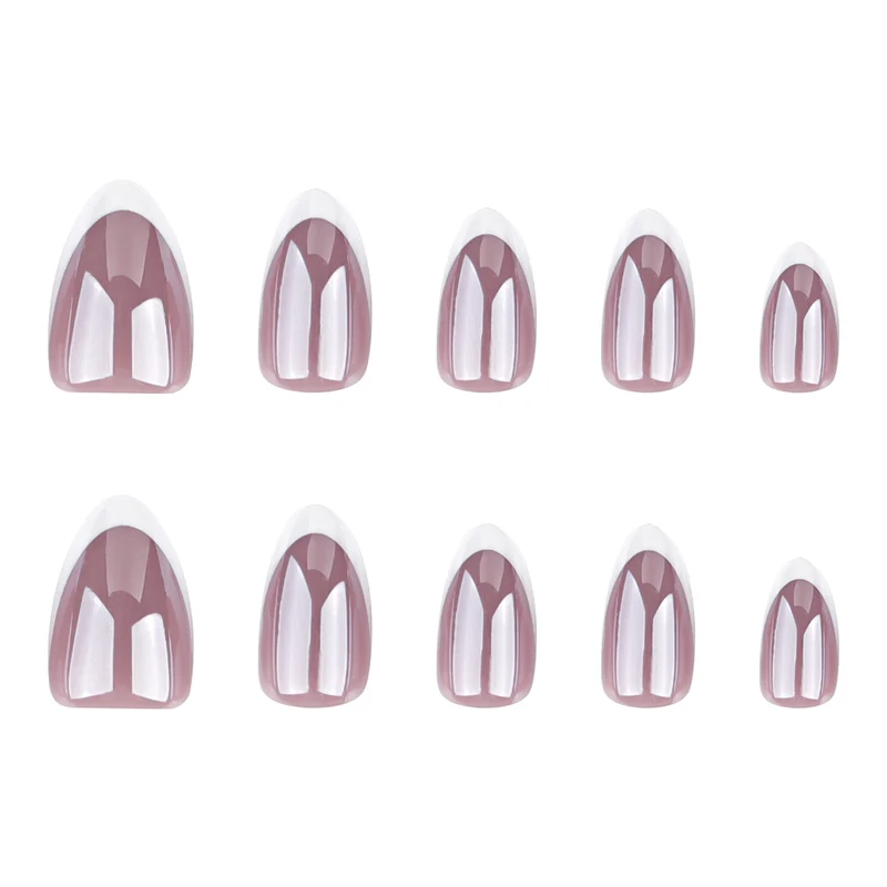 Artificial nail extensions in an elegant design Stornfield