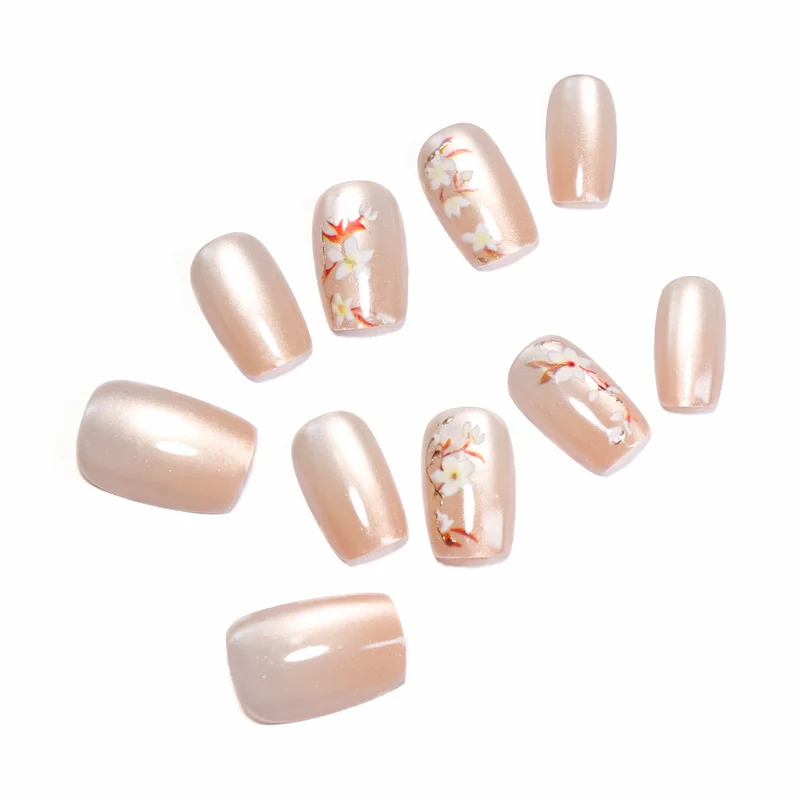 Artificial Nail Art with Timeless Floral Design Stornfield