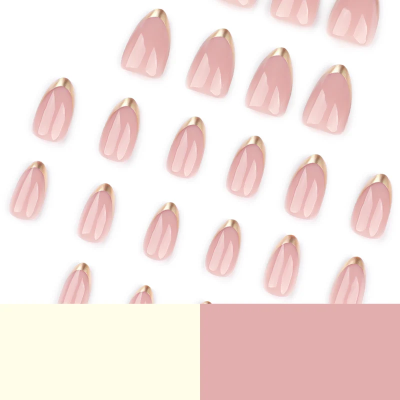 Artificial nail art with playful dots and bows Stornfield