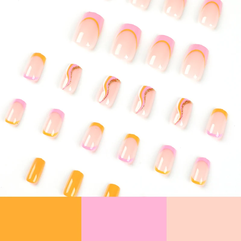 Artificial Nail Art with Trendy Gradient Stornfield