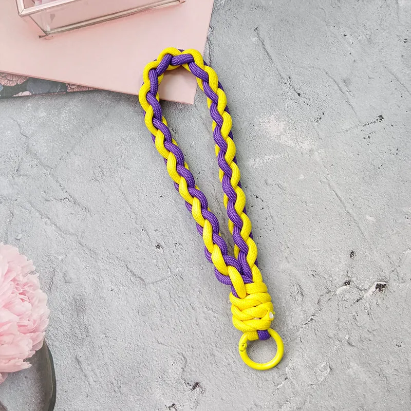 Geflochtenes Paracord Schlüsselanhänger Halter Karnz