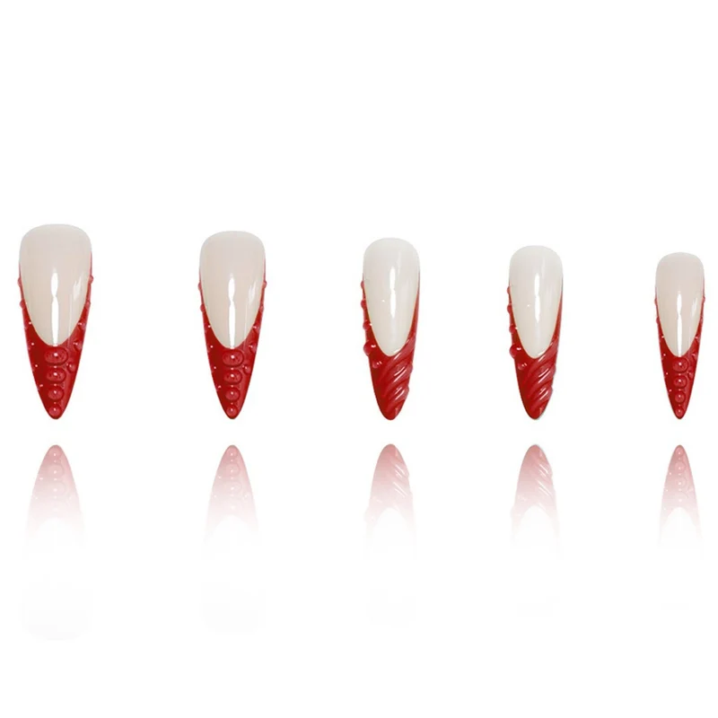 Skulptierte Stiletto-Nagelverlängerungen Karnz