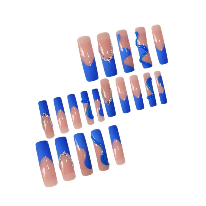 Skulptiertes Acryl-Nageldesign Karnz