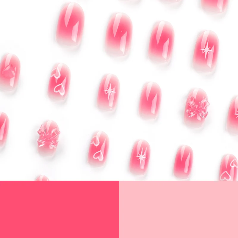 Artificial Nail Art with Romantic Design Stornfield
