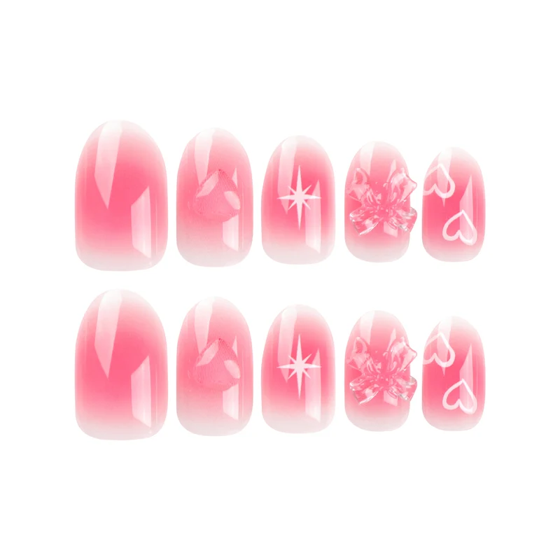 Artificial Nail Art with Romantic Design Stornfield