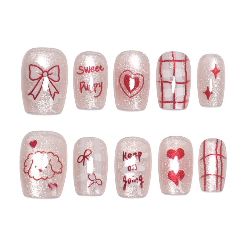 Artificial nail art with cute designs Stornfield