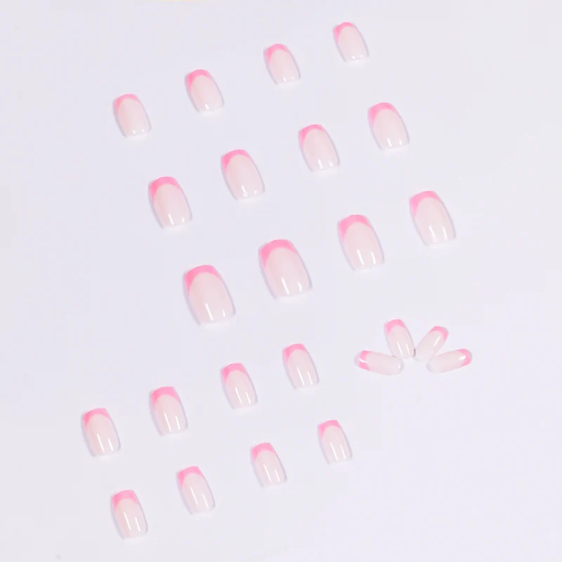 Artificial nail art with elegant French tip Stornfield