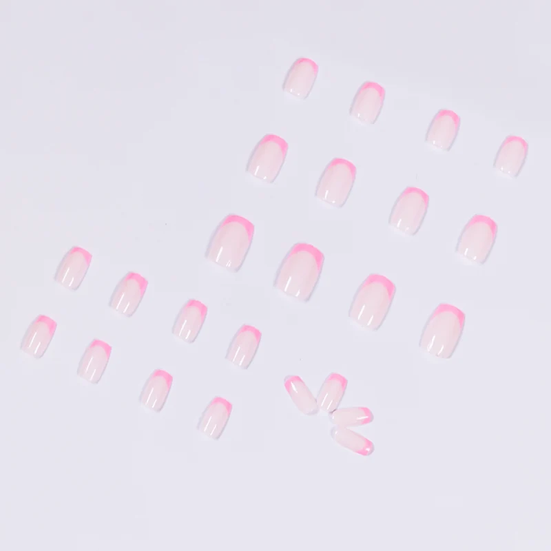 Artificial nail art with elegant French tip Stornfield