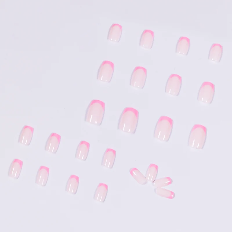 Artificial nail art with elegant French tip Stornfield