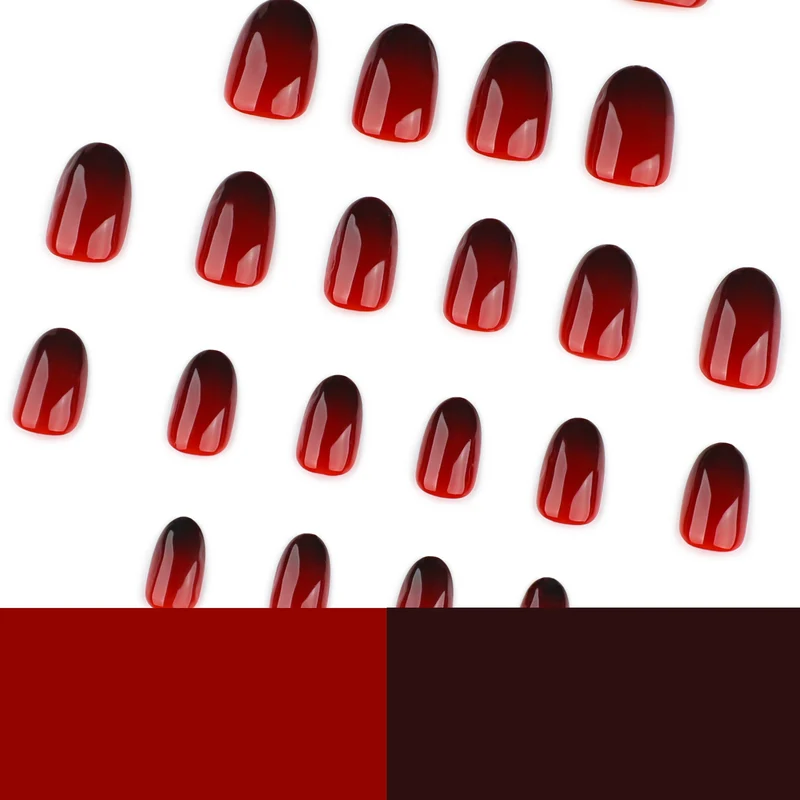 Artificial Nail Art with Elegant Ombre Effect Stornfield