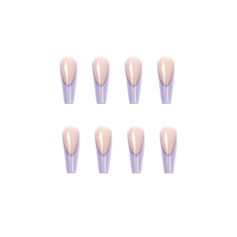 Artificial nail art with elegant ombre design Stornfield