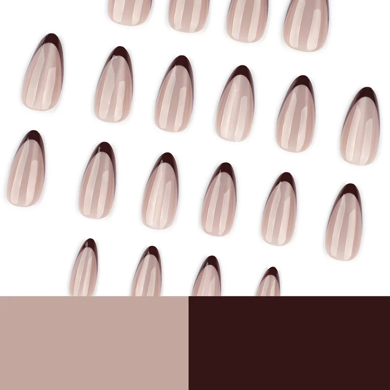 Artificial nail art with elegant French tip Stornfield