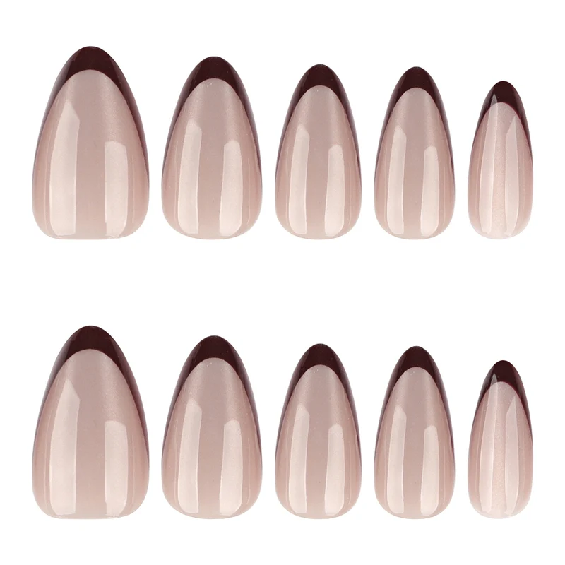 Artificial nail art with elegant French tip Stornfield