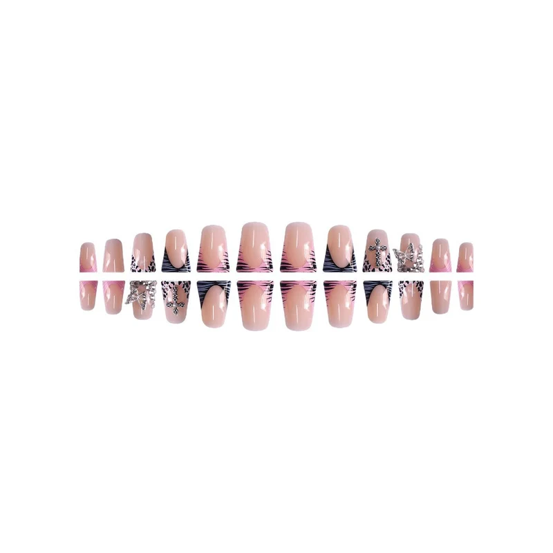 Glamouröser Designer Press-On Nail Set Karnz