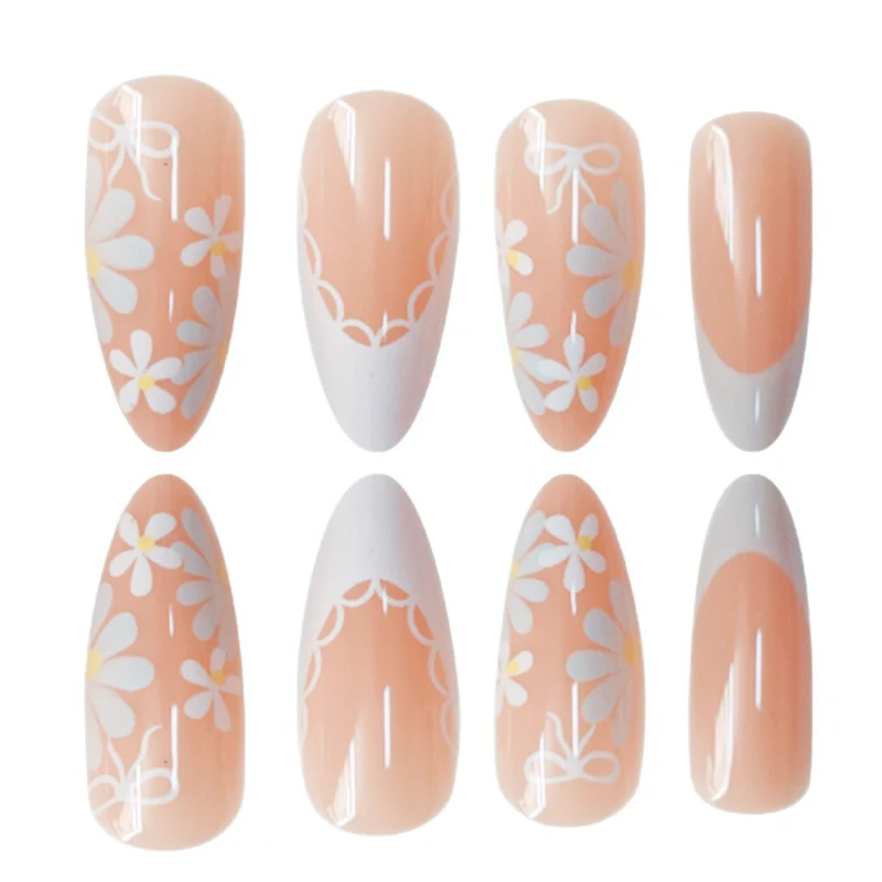 Blumenmuster Nagelkunst Set Karnz