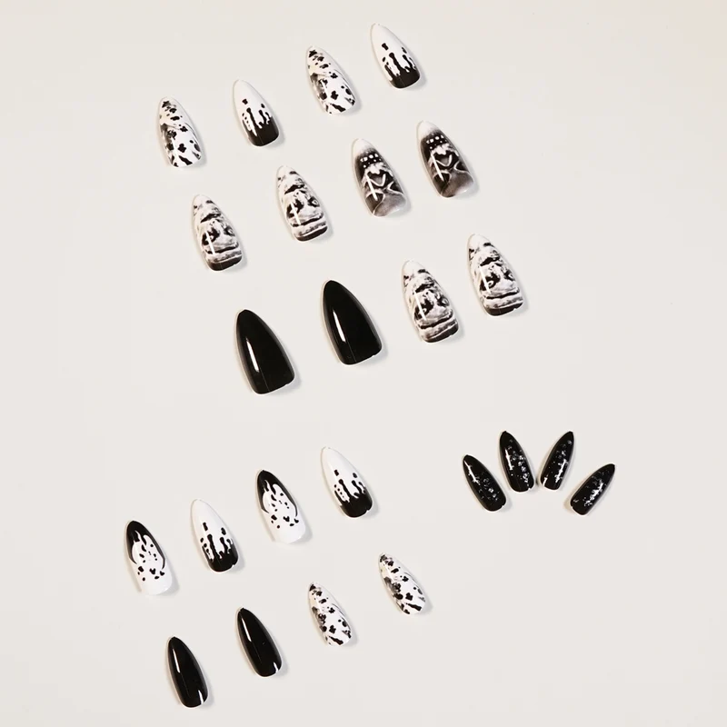 Creative Nail Art in Gothic Style Stornfield
