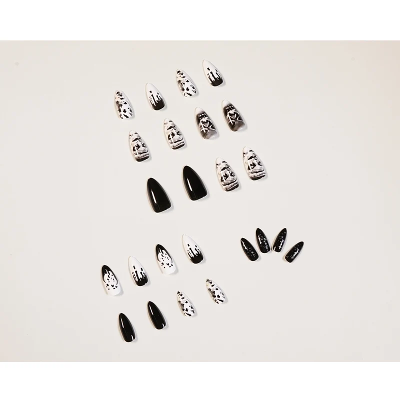 Creative Nail Art in Gothic Style Stornfield