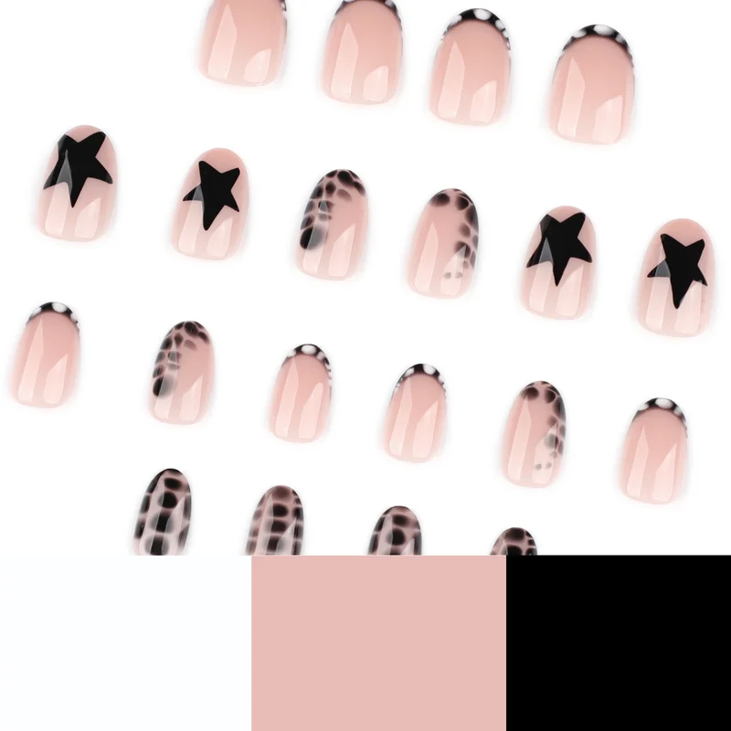 Creative nail art with shimmering star motifs Stornfield