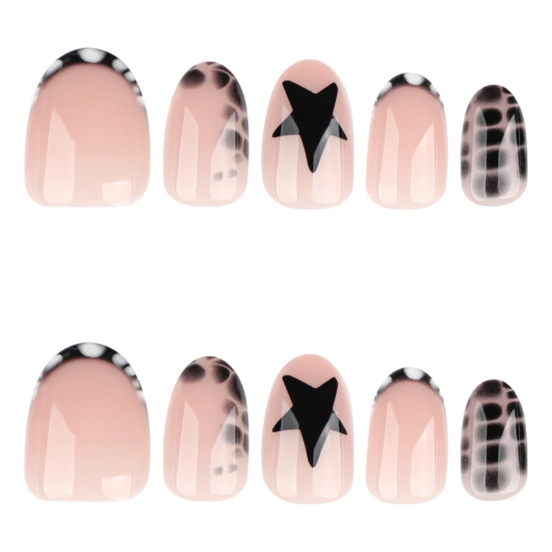 Creative nail art with shimmering star motifs Stornfield
