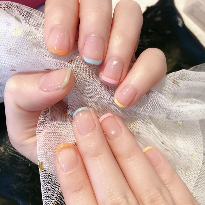 Creative Nail Art with Pastel Colors Stornfield
