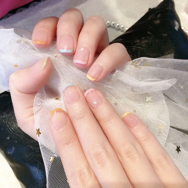 Creative Nail Art with Pastel Colors Stornfield