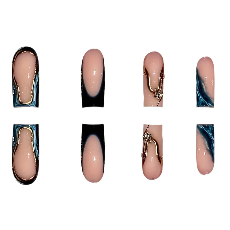 Elegante Skulptierte Nagelkunstverlängerungen Karnz