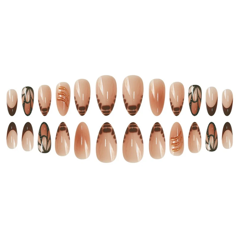 Elegante kreative Acryl-Nagelverlängerungen Karnz