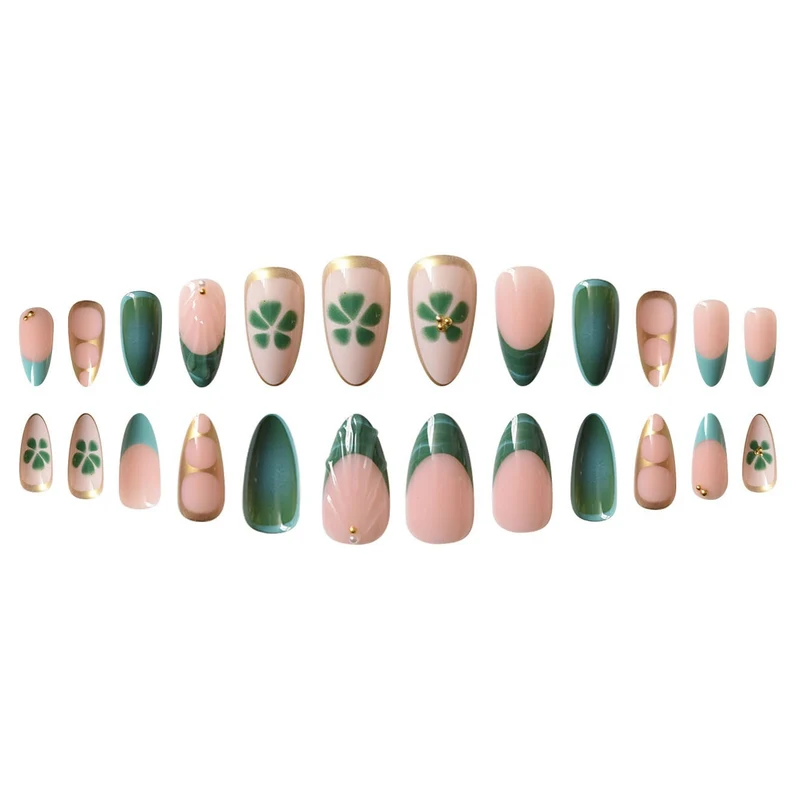 Elegante Künstlerische Nagelverstärkungen Karnz