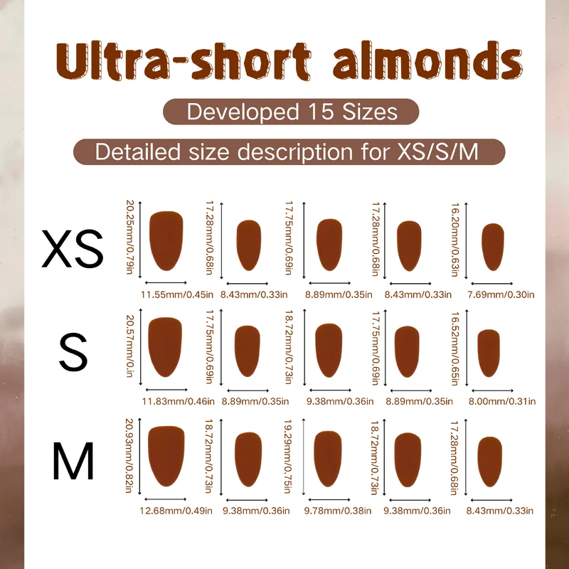 Artificial Nail Set Stornfield