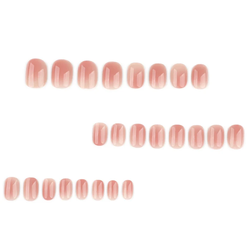 Artificial gel nails with elegant high-gloss finish Stornfield