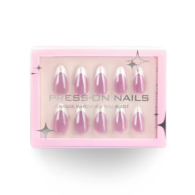 Artificial press-on nails with modern ombre effect Stornfield