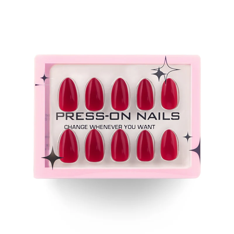 Artificial press-on nails in an elegant oval design Stornfield