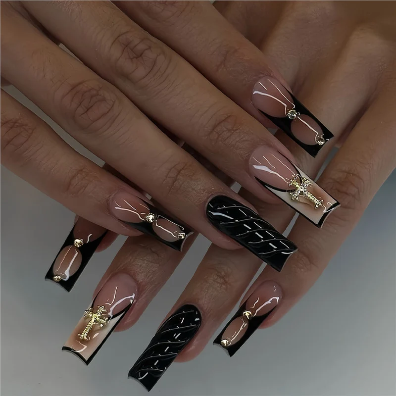 Modische Acryl-Nagelkunst Karnz