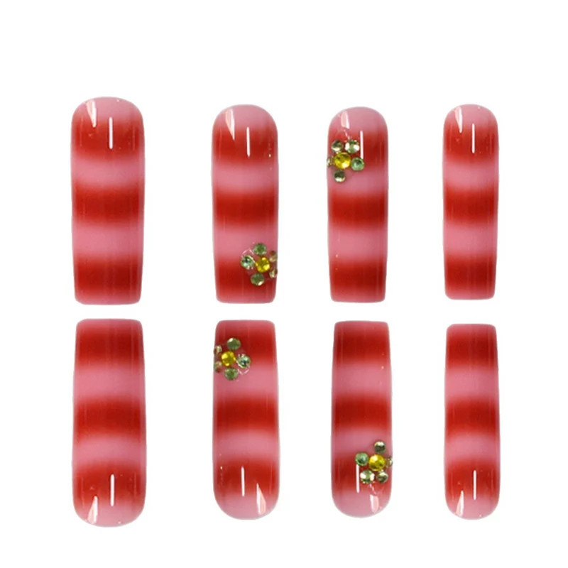 Fancy Dekorative Press-On Nagelset Karnz