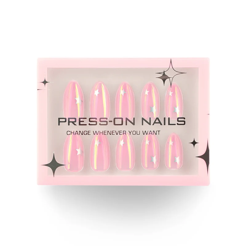 Artificial application nails with shimmering finish Stornfield