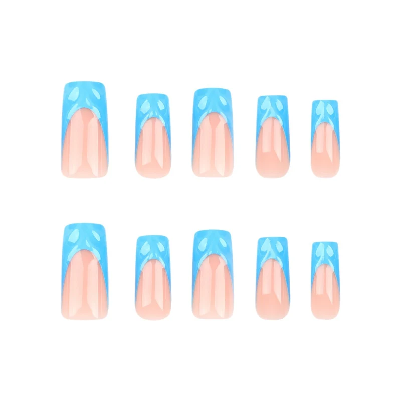 Artistic gel nails with modern design Stornfield