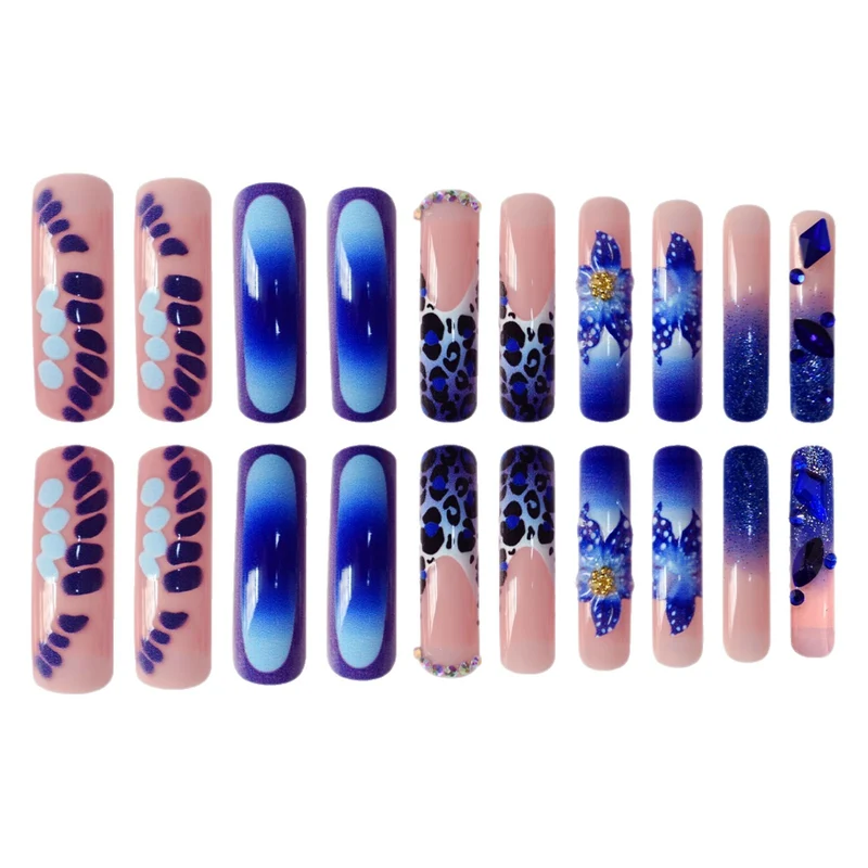 Dekorative Themen-Acryl-Nagelverstärkungen Karnz
