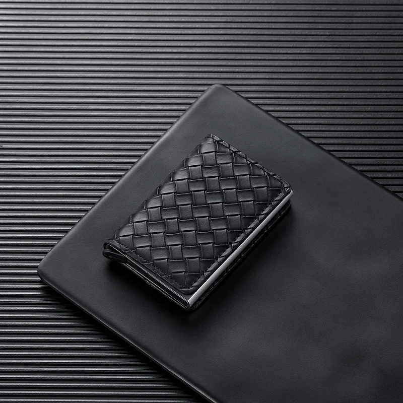 Premium Leather Business Card Holder Stornfield