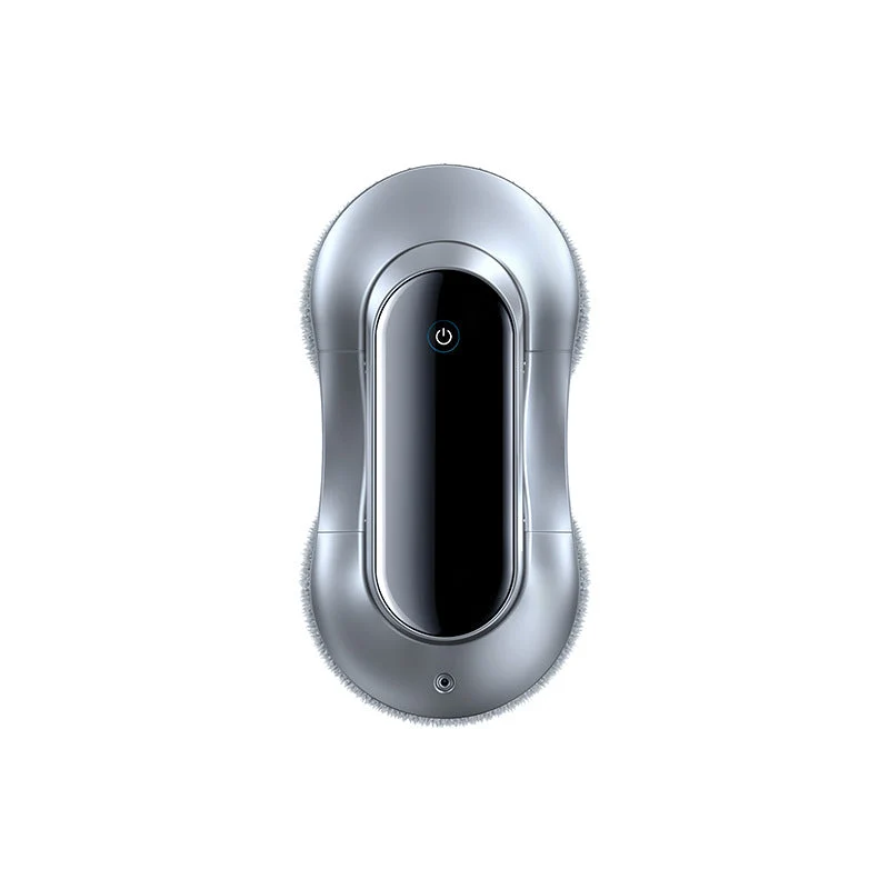 cordless smart magnetic glass window cleaning robot with dual microfiber rotating pads Stornfield