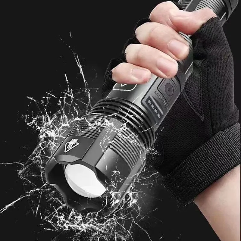 Waterproof USB Rechargeable Glare Flashlight | Stornfield