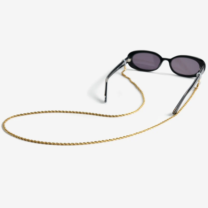 Twisted Metallic Eyewear Chain Stornfield