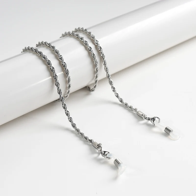 Twisted Metallic Eyewear Chain Stornfield