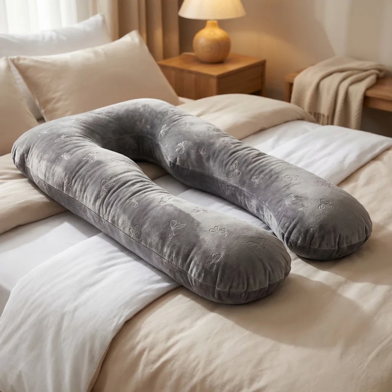 Multifunctional and Ergonomic Relaxation and Nursing Pillow Stornfield