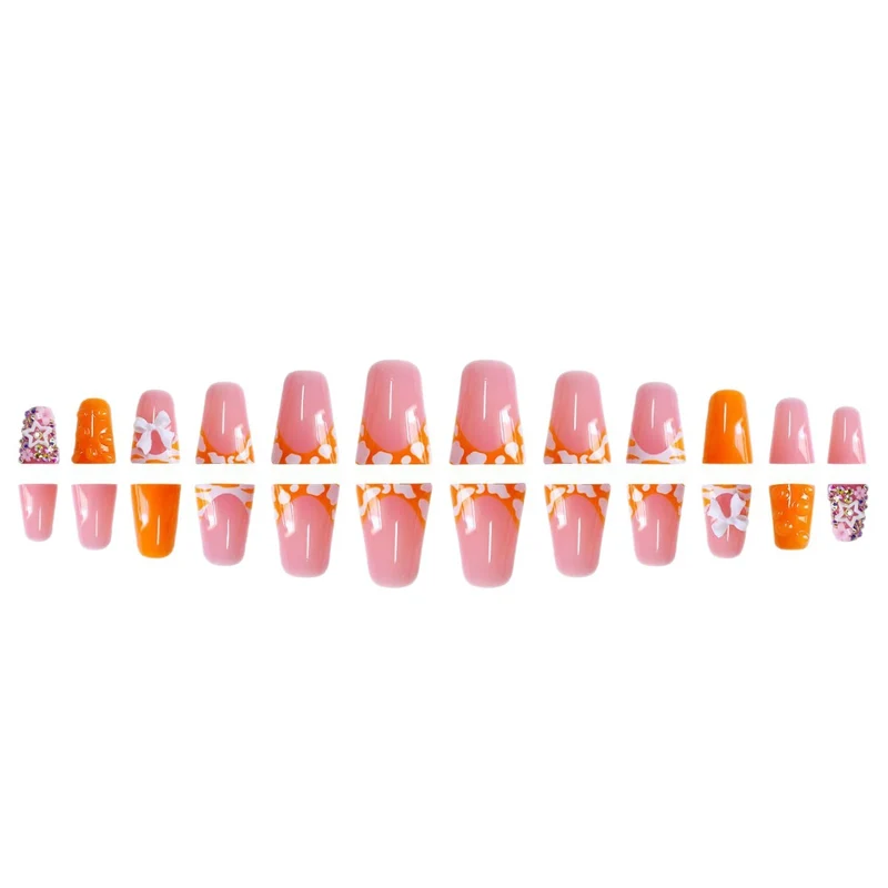 Kreative Thematische Press-On Nagelkunst Karnz