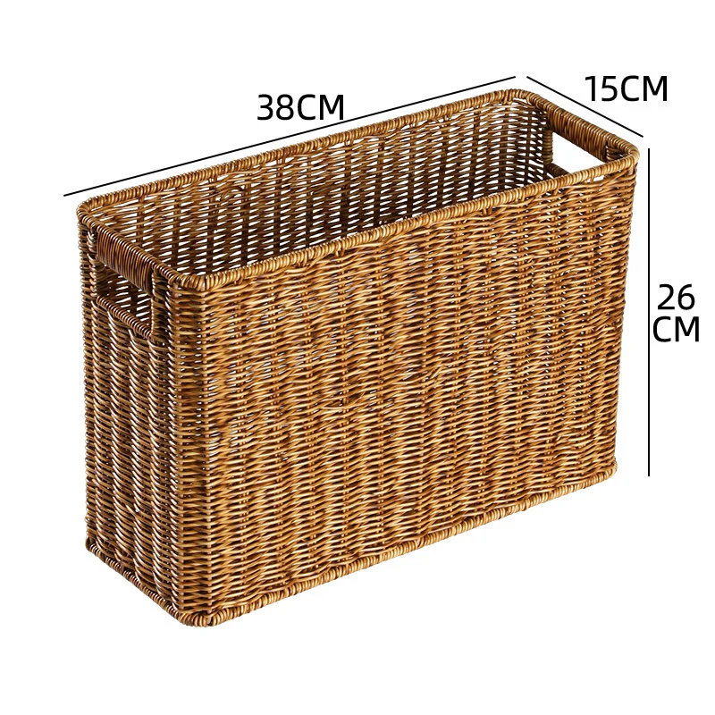 Versatile Wicker Organizer Basket Stornfield