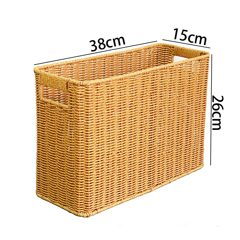 Versatile Wicker Organizer Basket Stornfield